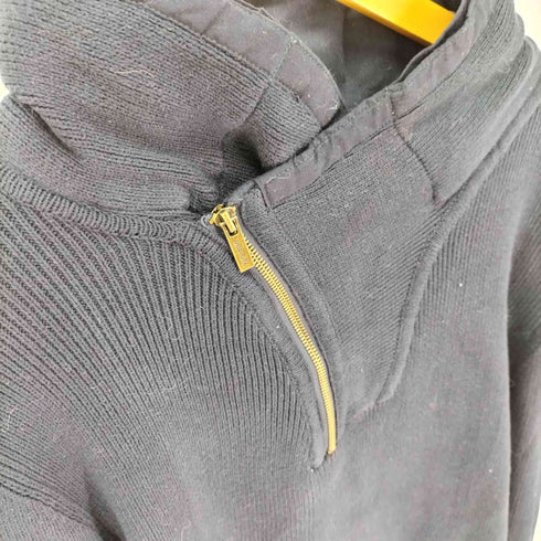 ザラマン ZARA MAN オフセンタージップ ニットセーター メンズ import:L