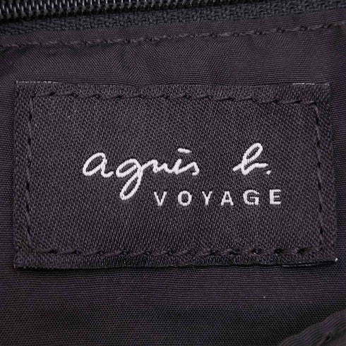 アニエスベーボヤージュ agnes b. VOYAGE 巾着型 ボア ハンドバッグ レディース
