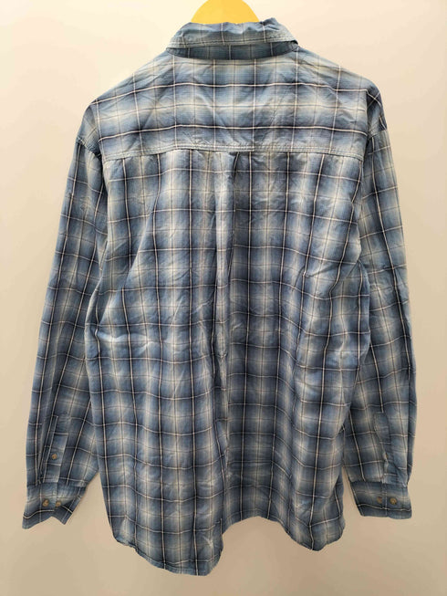 ラングラー Wrangler 90S OLD オンブレ チェック ボックス シャツ メンズ