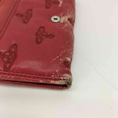 ヴィヴィアンウエストウッド Vivienne Westwood オーブ刺繍 2つ折り 財布 レディース