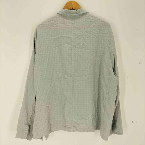 ウィムバイリドム WYM LIDNM RAYON JACQUARD CROPPED SHIRT クロップドシャツ メンズ L