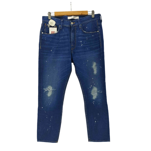 ゲス GUESS ペイント ペンキ ダメージ エイジング 加工 デニム パンツ Y2K メンズ 32