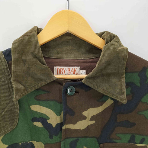 レッドヘッド RED HEAD DRY BAK 80S OLD 迷彩 カモフラ 襟 ガンフラップ コーデュロイ ハンティング ワーク ジャケット メンズ import:L