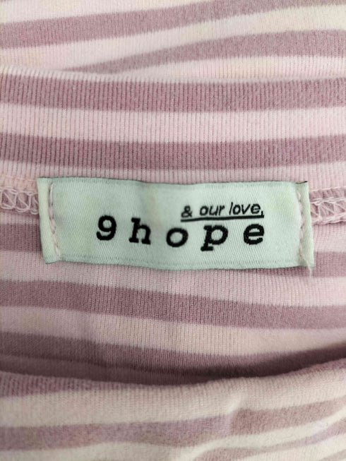 9hope ST ice cream ボーダー カットソー サムホール レディース