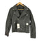 ザラ ZARA レザー ダブルライダース ジャケット メンズ import:M