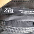 ザラ ZARA レザー ダブルライダース ジャケット メンズ import:M