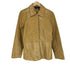 EMOOL エムール pig leather ピッグレザー 豚革 比翼 ステッチ ジャケット レディース 9AR