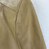 EMOOL エムール pig leather ピッグレザー 豚革 比翼 ステッチ ジャケット レディース 9AR