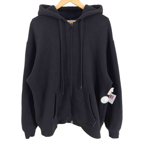 アレキサンダーワン Alexander Wang ジップアップ オーバーサイズ フーデッド パーカー メンズ M
