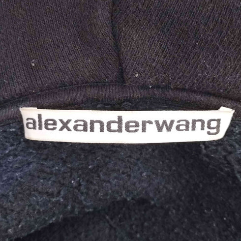 アレキサンダーワン Alexander Wang ジップアップ オーバーサイズ フーデッド パーカー メンズ M