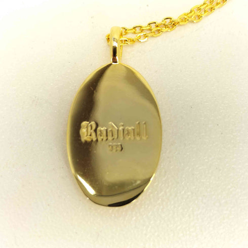 ラディアル RADIALL SV925 Cradle OVAL CHAIN NECKLACE メンズ 50cm