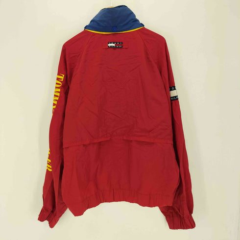 トミーヒルフィガー TOMMY HILFIGER 90s マルチカラー セーリングジャケット メンズ XL