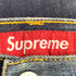 シュプリーム Supreme USA製 SLIM スリム ボタンフライデニムパンツ メンズ 32