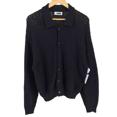 エイチビューティーアンドユースユナイテッドアローズ H BEAUTY & YOUTH UNITED ARROWS 26SS Bump Cotton Polo Collar JACKET 襟付き カーディガン メンズ S
