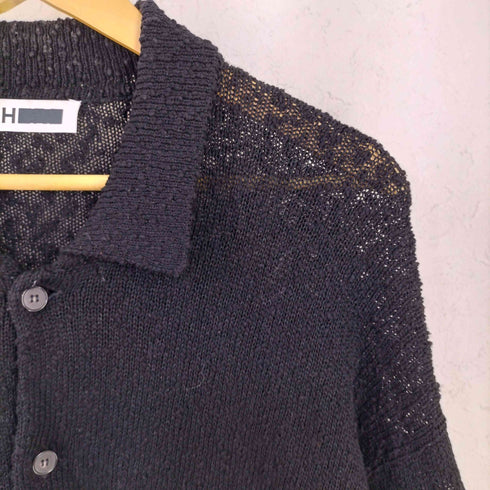 エイチビューティーアンドユースユナイテッドアローズ H BEAUTY & YOUTH UNITED ARROWS 26SS Bump Cotton Polo Collar JACKET 襟付き カーディガン メンズ S