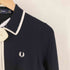 フレッドペリー FRED PERRY ZIP-THROUGH KNITTED SHIRT ジップスルー ニット カーディガン レディース UK10