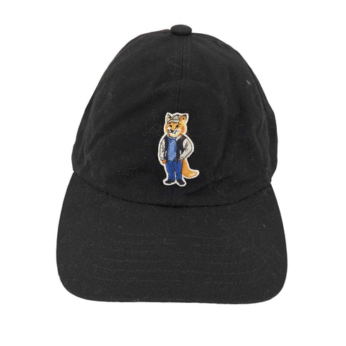 メゾンキツネ MAISON KITSUNE Dressed Fox Cap ドレスド フォックス キャップ メンズ