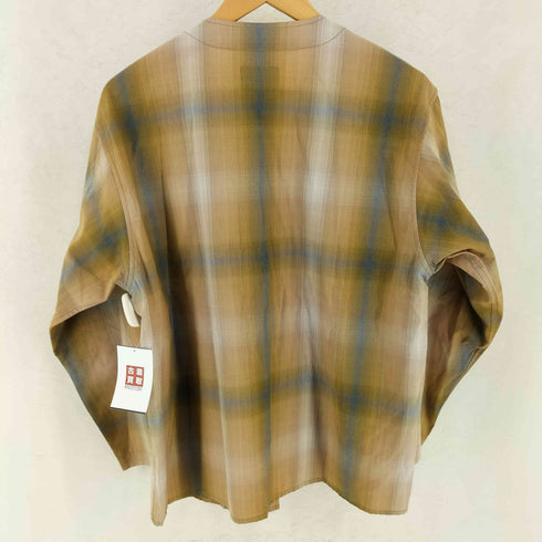ペンドルトン PENDLETON 別注 オンブレチェック ノーカラー ジャケット メンズ JPN:S