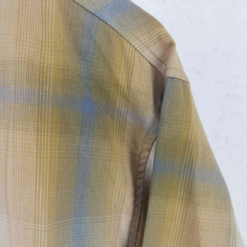 ペンドルトン PENDLETON 別注 オンブレチェック ノーカラー ジャケット メンズ JPN:S