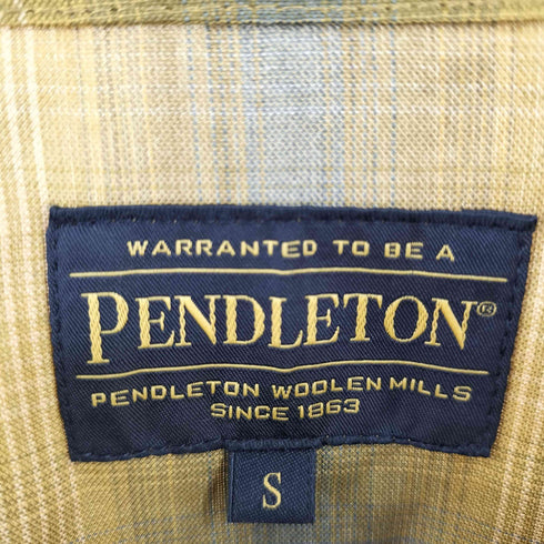 ペンドルトン PENDLETON 別注 オンブレチェック ノーカラー ジャケット メンズ JPN:S
