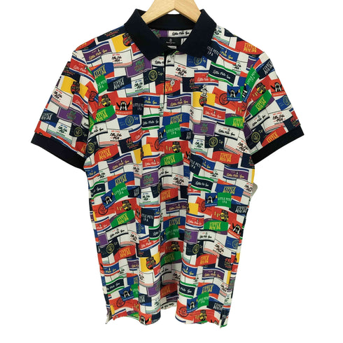 マンシングウェア Munsingwear 総柄 ポロシャツ メンズ import:L