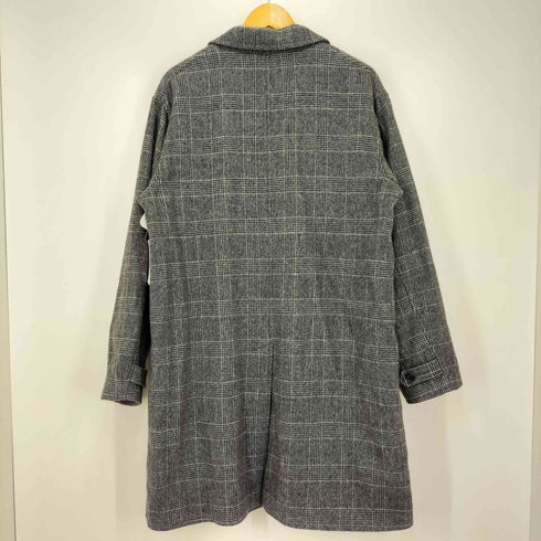 サイコバニー Psycho Bunny チェック ウール チェスター コート メンズ JPN:XL