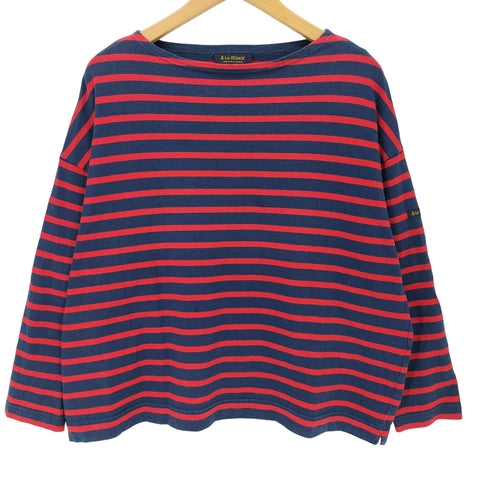 ルミノア Le minor フランス製 コットンバスクシャツ レディース 1