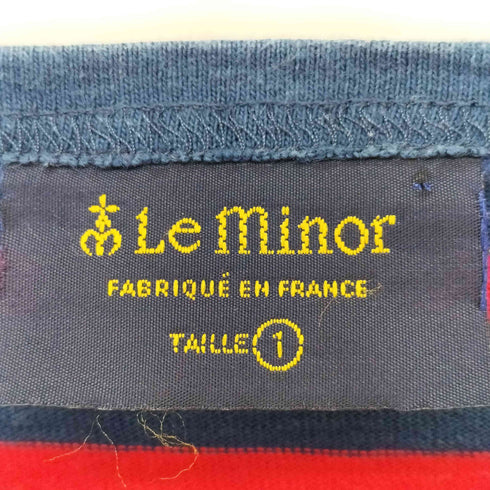 ルミノア Le minor フランス製 コットンバスクシャツ レディース 1