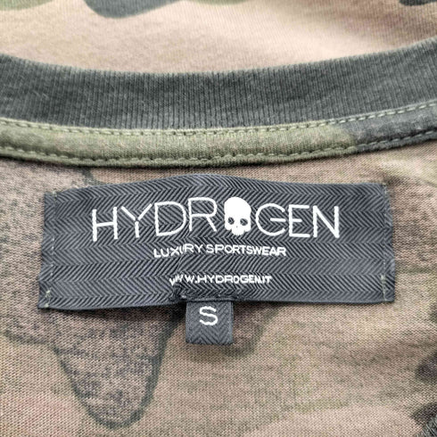 ハイドロゲン HYDROGEN 迷彩 カモフラ イタリア国旗 Tシャツ メンズ import:S
