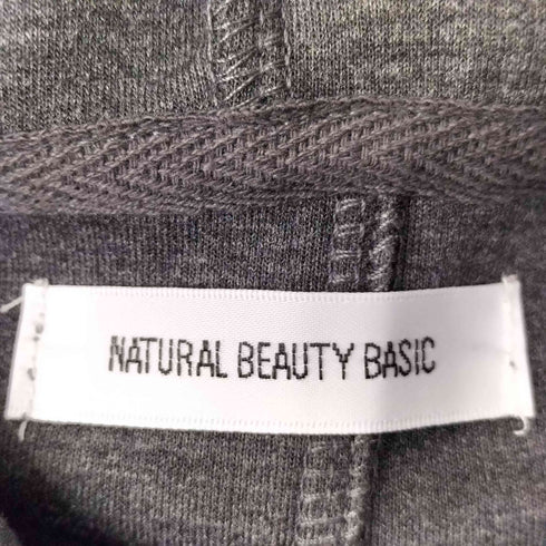 ナチュラルビューティーベーシック NATURAL BEAUTY BASIC テントラインダンボールパーカー レディース FREE