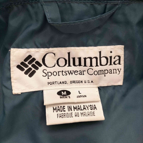 コロンビアスポーツウェア Columbia Sportswear 90S アノラックパーカーハーフジップ ロゴ刺繍 メンズ import:M