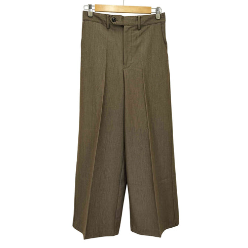 クレイル CLEL Back Brushed TR Flare Slacks バックブラッシュドTR フレアスラックス レディース JPN:S