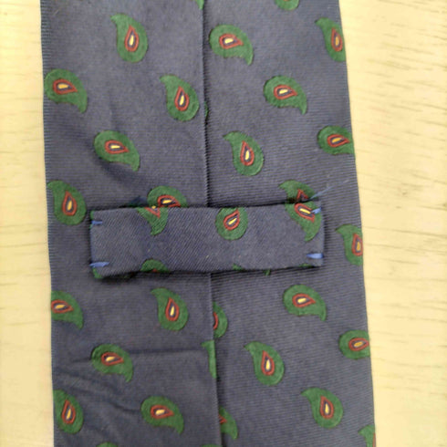 ポロバイラルフローレン Polo by RALPH LAUREN イタリア製 HANDMADE ペイズリーシルクネクタイ メンズ
