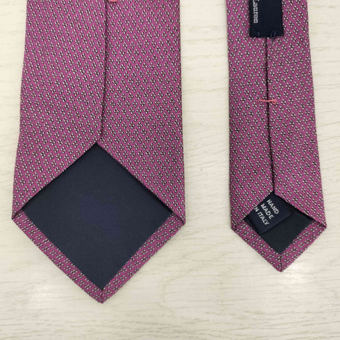 ポロバイラルフローレン Polo by RALPH LAUREN イタリア製 小紋柄 HANDMADE シルクネクタイ メンズ