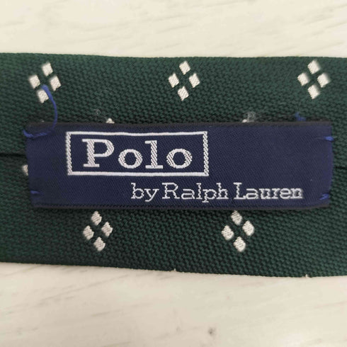 ポロバイラルフローレン Polo by RALPH LAUREN イタリア製 小紋柄 HANDMADE シルクネクタイ メンズ