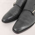 factory outlet ダブルモンク レザーシューズ メンズ JPN:26.5