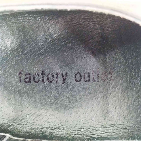 factory outlet ダブルモンク レザーシューズ メンズ JPN:26.5