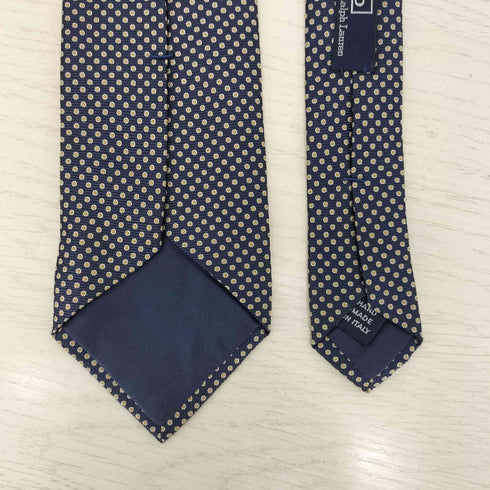 ポロバイラルフローレン Polo by RALPH LAUREN イタリア製 ドット HANDMADE シルクネクタイ メンズ