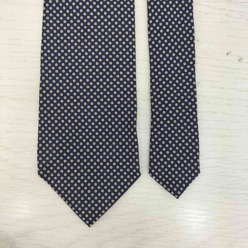ポロバイラルフローレン Polo by RALPH LAUREN イタリア製 ドット HANDMADE シルクネクタイ メンズ