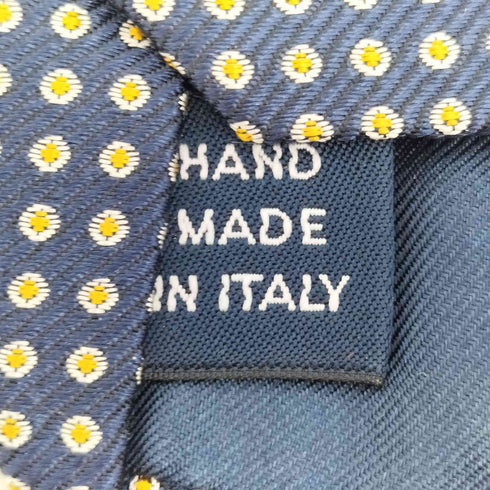 ポロバイラルフローレン Polo by RALPH LAUREN イタリア製 ドット HANDMADE シルクネクタイ メンズ