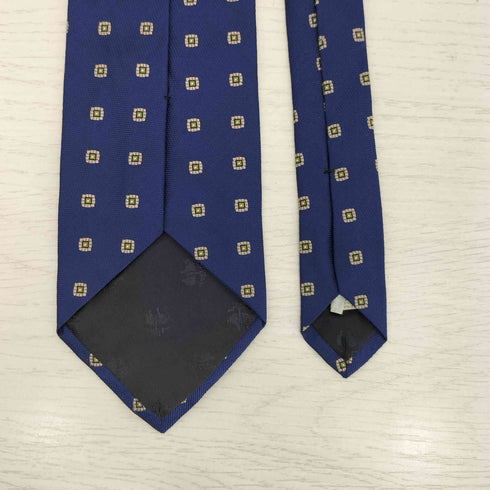 ブルックスブラザーズ 346 BROOKS BROTHERS USA製 幾何学 PURE SILK ネクタイ メンズ