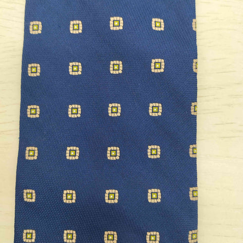 ブルックスブラザーズ 346 BROOKS BROTHERS USA製 幾何学 PURE SILK ネクタイ メンズ