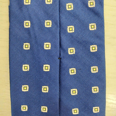 ブルックスブラザーズ 346 BROOKS BROTHERS USA製 幾何学 PURE SILK ネクタイ メンズ