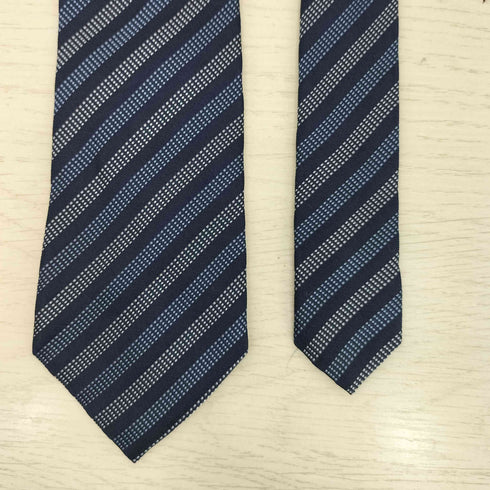 アルマーニコレツィオーニ ARMANI COLLEZIONI イタリア製 ストライプ シルク ネクタイ メンズ