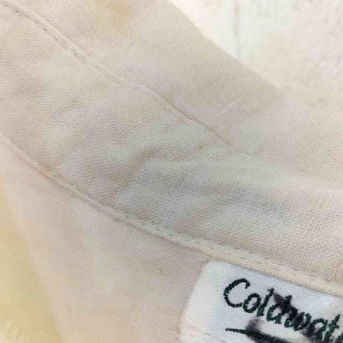 コールドウォータークリーク Coldwater Creek リネン レーヨン 半袖 シャツ レディース L