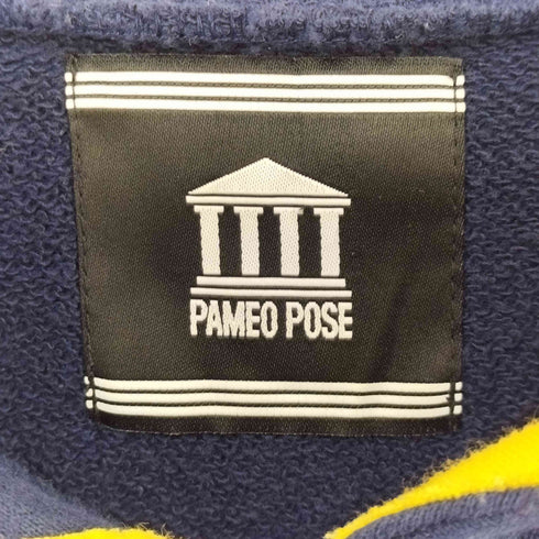 パメオポーズ Pameo Pose セーラーカラー スウェット ロング ワンピース レディース FREE