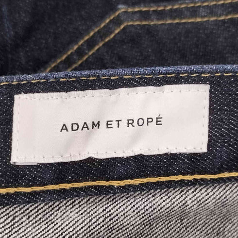 アダムエロペ Adam et Rope 逸品シリーズ センタープレスフレアデニム レディース JPN:34