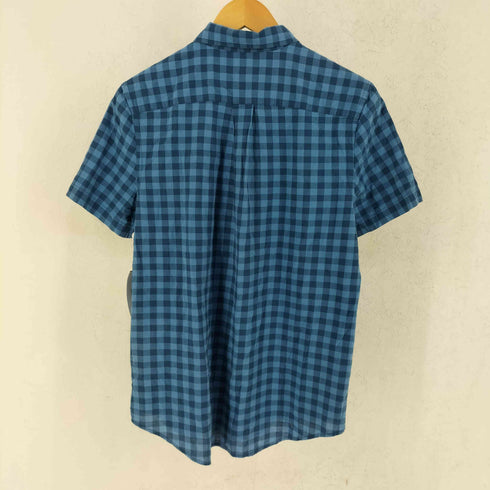 ラルフローレン RALPH LAUREN コットン 半袖 ボタンダウン ブロックチェック シャツ メンズ XL(170)