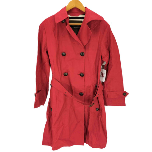 マッキントッシュ Mackintosh リネン ポリウレタンコーティング トレンチコート レディース 34