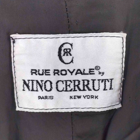 Rue Royale by Nino Cerruti リュ ロワイヤル バイ ニノ セルッティ 80-90S ベロア ジャケット メンズ 40